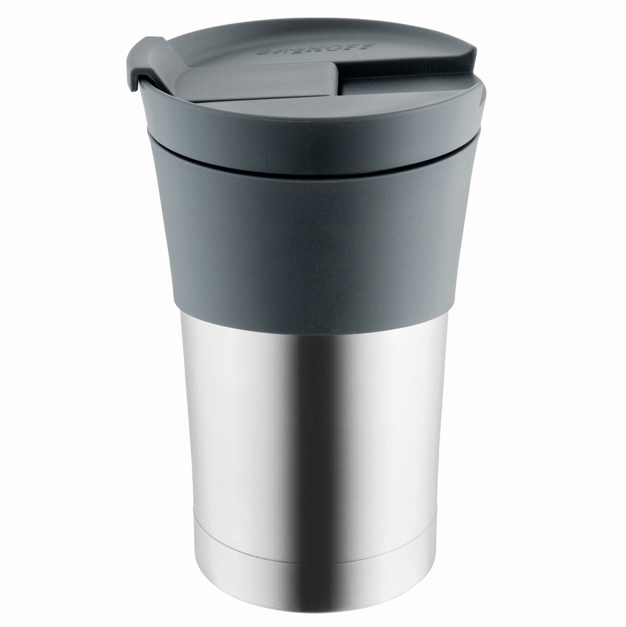 Cana calatorie / termos BergHOFF, Essentials, Ø9 x 15 cm, 330 ml, inox - imagine 5